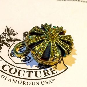 Juicy Couture charm large garnet crown